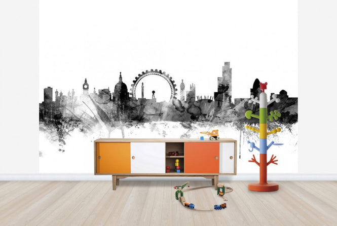 PHOTOWALL / London Skyline Black (e25385)