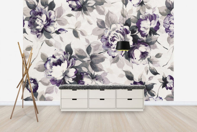 PHOTOWALL / Scent of Roses Plum (e25529)