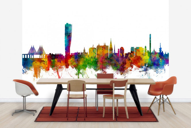 PHOTOWALL / Malmo Skyline (e25579)