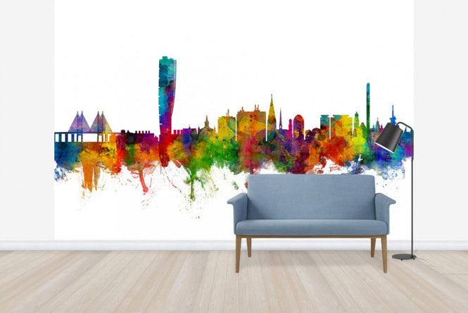 PHOTOWALL / Malmo Skyline (e25579)
