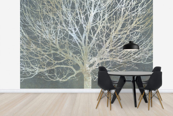 PHOTOWALL / Silver Trees (e25609)