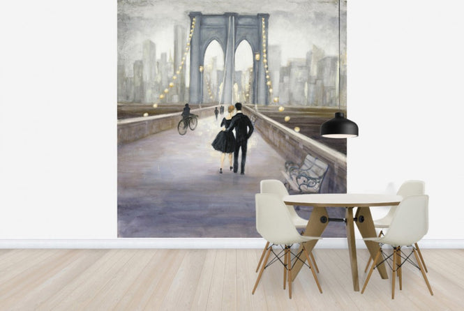 PHOTOWALL / Bridge to New York (e25639)