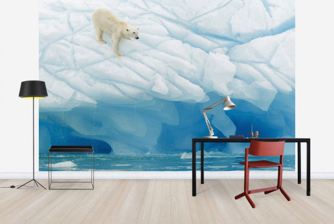 PHOTOWALL / Leaning Polar Bear (e29652)