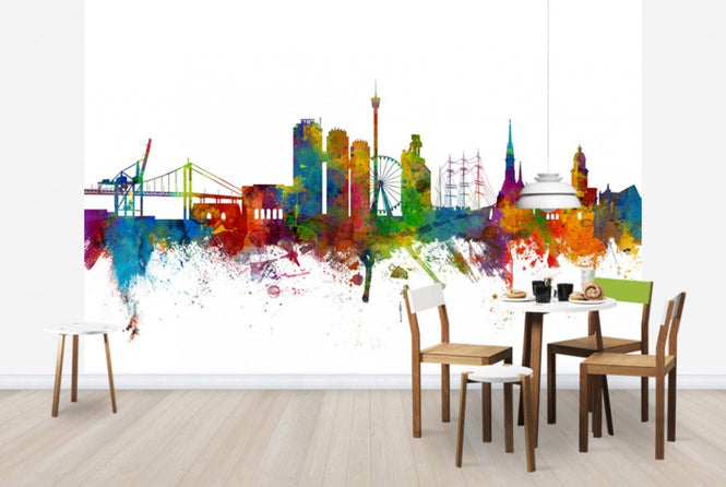 PHOTOWALL / Göteborg Skyline (e25783)
