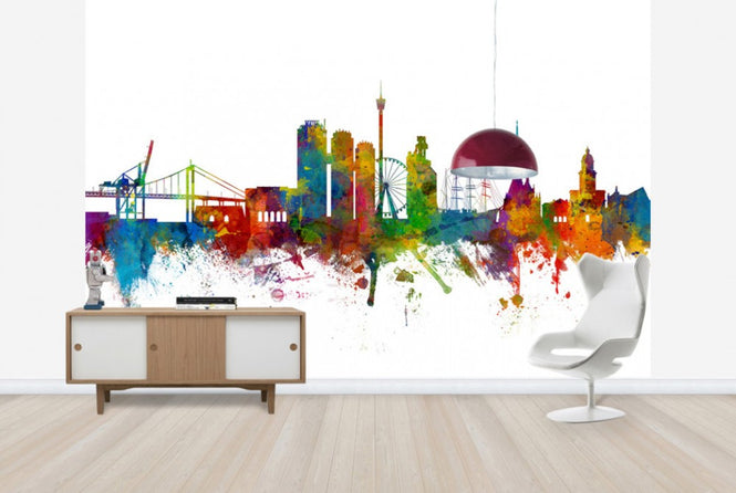 PHOTOWALL / Göteborg Skyline (e25783)