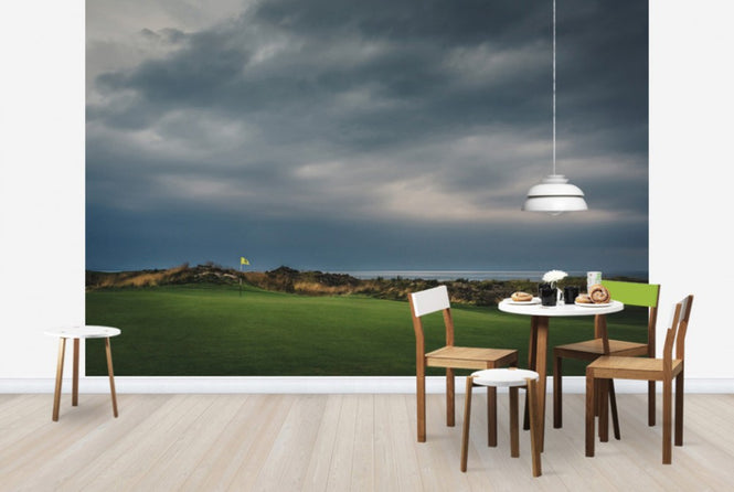 PHOTOWALL / Golf Course in Lofoten, Norway (e29909)