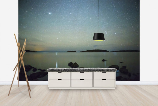 PHOTOWALL / Starry Sky over Juniskär, Sweden (e40464)