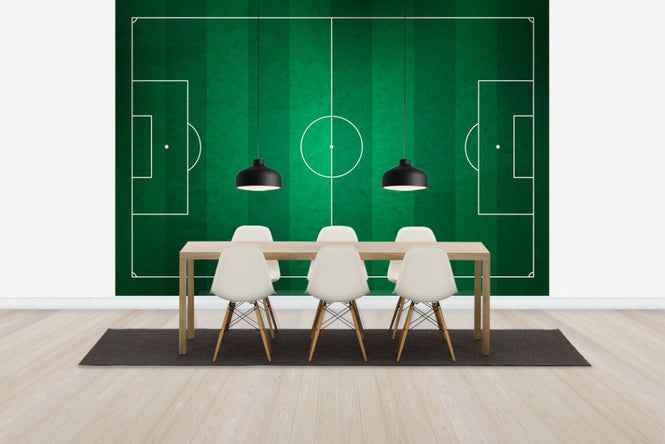 PHOTOWALL / Soccer Field from Above (e30305)