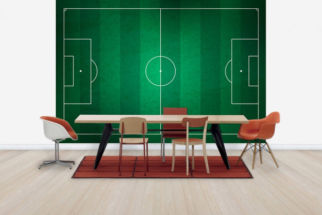 PHOTOWALL / Soccer Field from Above (e30305)