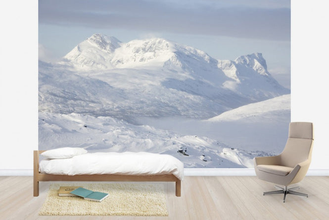 PHOTOWALL / Snowy Mountains in Lapland, Sweden (e40523)