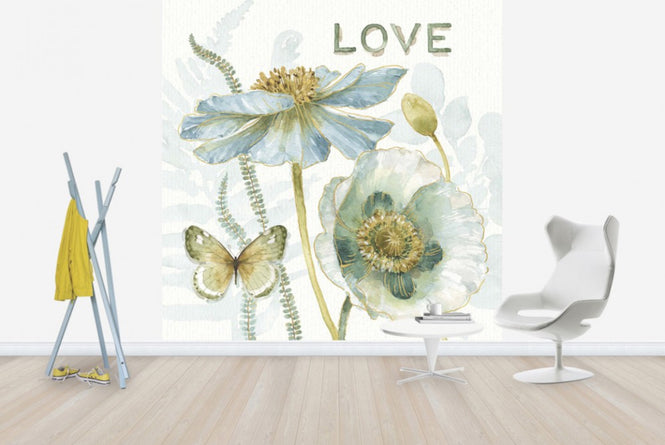 PHOTOWALL / My Greenhouse Flowers - Love (e30390)