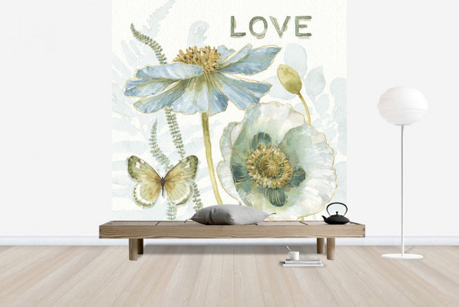 PHOTOWALL / My Greenhouse Flowers - Love (e30390)