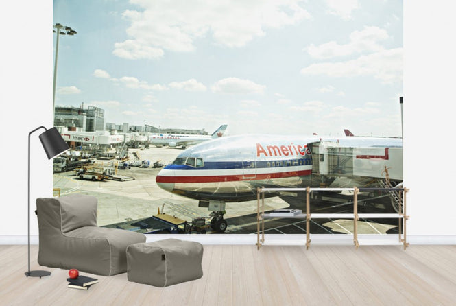 PHOTOWALL / Airplane in Heathrow, England (e40634)