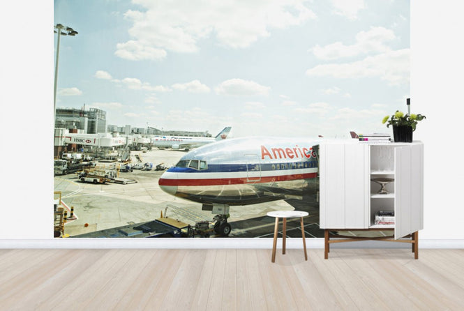 PHOTOWALL / Airplane in Heathrow, England (e40634)
