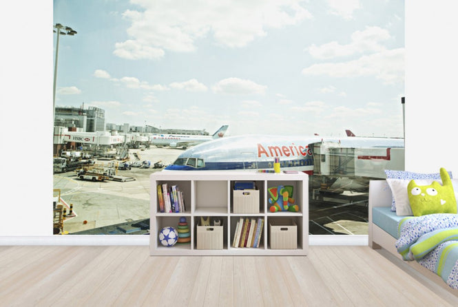 PHOTOWALL / Airplane in Heathrow, England (e40634)