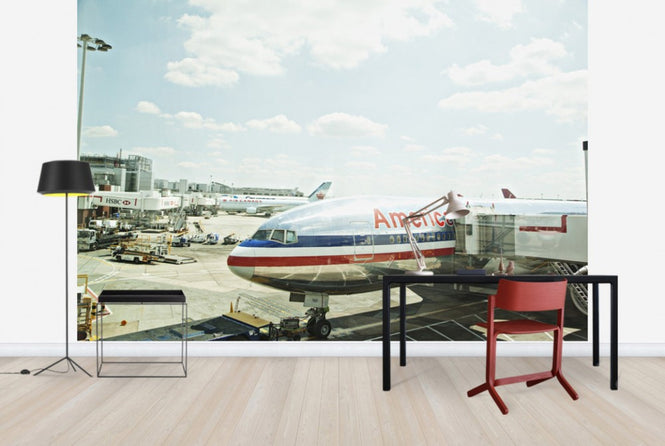 PHOTOWALL / Airplane in Heathrow, England (e40634)