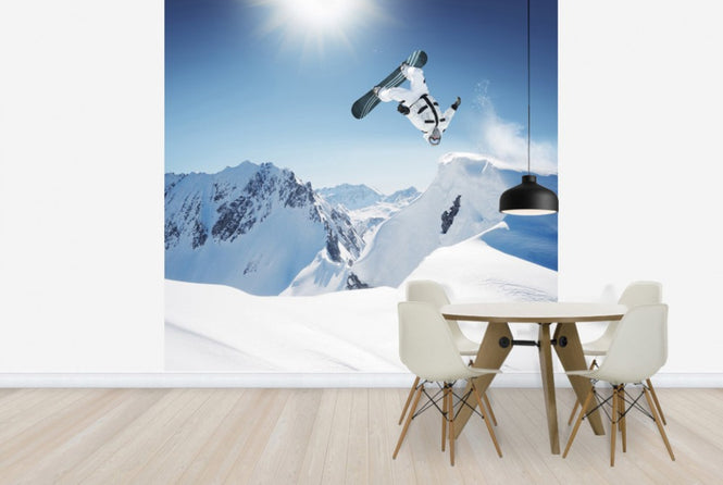 PHOTOWALL / Snowboarder Backflip (e40630)