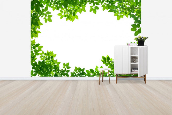 PHOTOWALL / Grenery Frame of Leaves (e40697)
