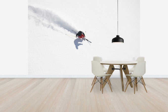 PHOTOWALL / Skiing in Chamonix, France, Europe (e40744)