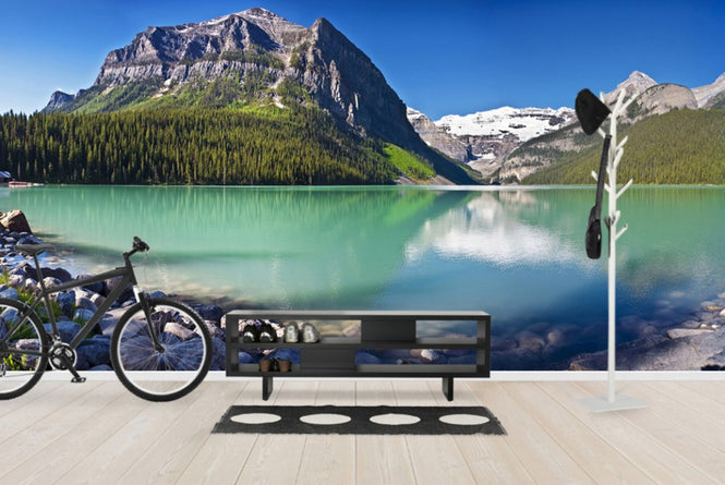 PHOTOWALL / Lake Louise, Alberta, Canada, North America, Panorama (e40771)