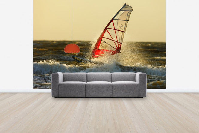 PHOTOWALL / Surfing in Sweden, Europe (e40825)