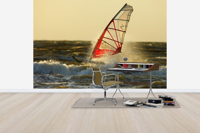 PHOTOWALL / Surfing in Sweden, Europe (e40825)
