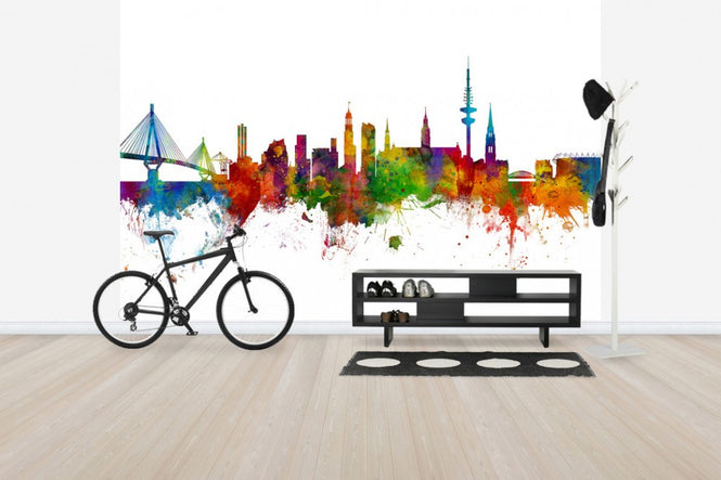 PHOTOWALL / Hamburg Skyline (e30566)