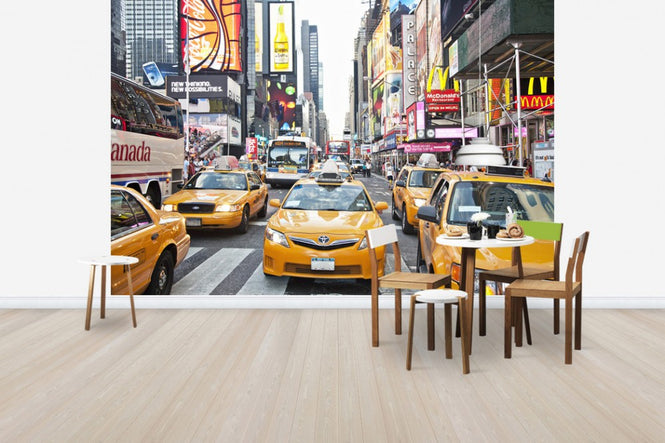 PHOTOWALL / Cabs and Capitalism, New York (e30810)