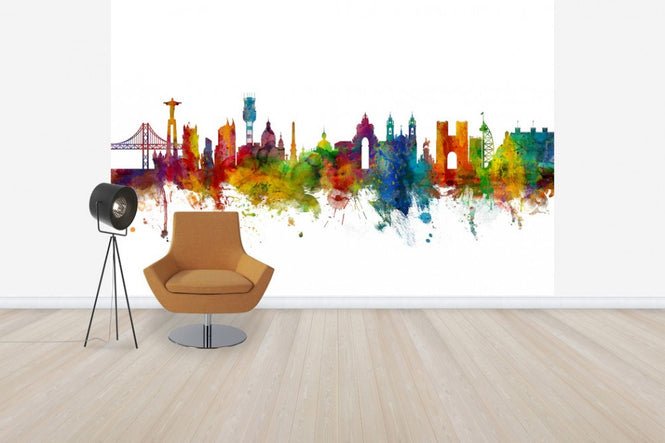 PHOTOWALL / Lisbon Skyline (e50154)