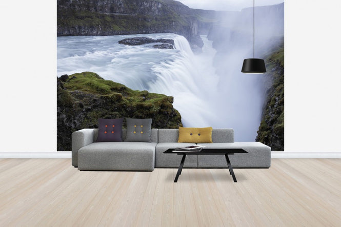 PHOTOWALL / Gullfoss Waterfall, Iceland (e50299)