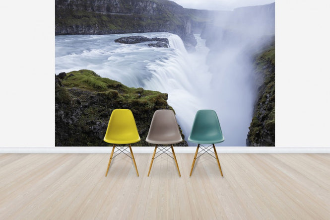 PHOTOWALL / Gullfoss Waterfall, Iceland (e50299)