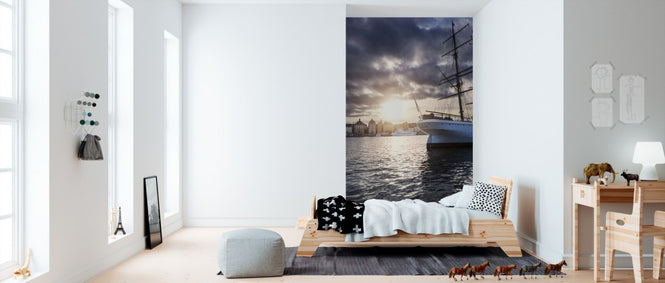 PHOTOWALL / Sunset Sailboat (e310112)