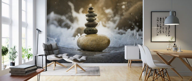 PHOTOWALL / Stacked Stones (e310192)