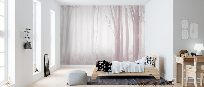 PHOTOWALL / Trees - Pink (e310930)
