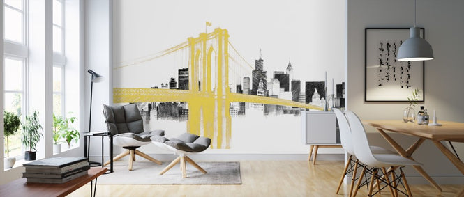PHOTOWALL / Skyline Crossing Yellow (e311165)