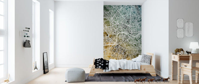 PHOTOWALL / London England Street Map (e311461)