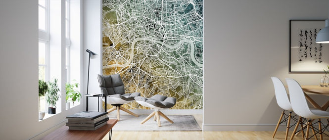 PHOTOWALL / London England Street Map (e311461)