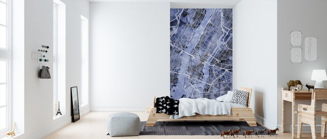 PHOTOWALL / New York City Street Map (e311468)