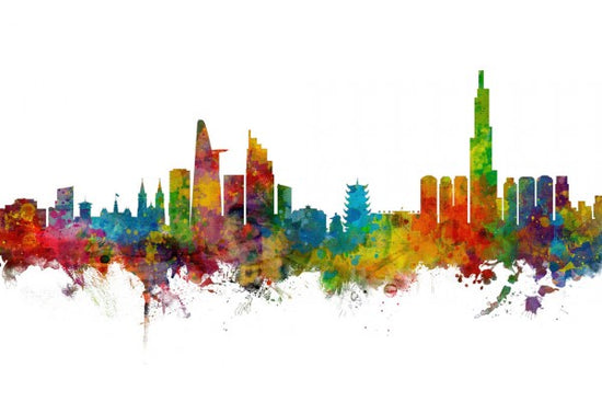 PHOTOWALL / Ho Chi Minh City Vietnam Skyline (e311596)