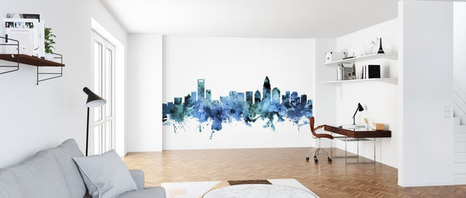 PHOTOWALL / Charlotte North Carolina Skyline (e311674)
