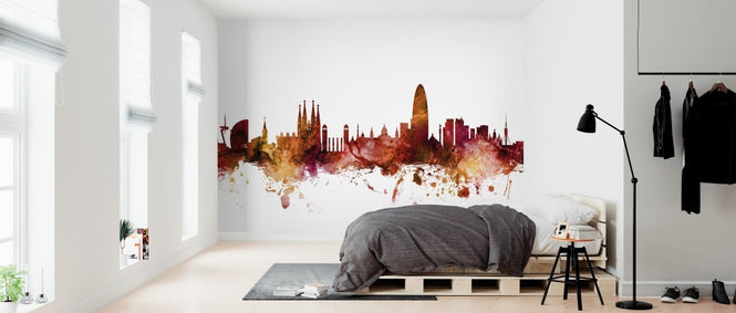 PHOTOWALL / Barcelona Spain Skyline (e311864)