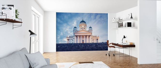 PHOTOWALL / Helsinki Lutheran Cathedral in Evening Light (e313215)