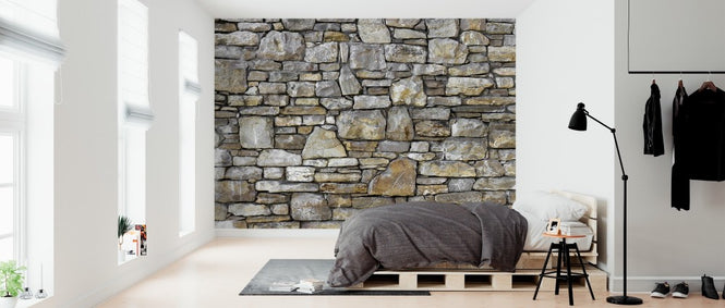 PHOTOWALL / Rustic Stone Wall (e313696)