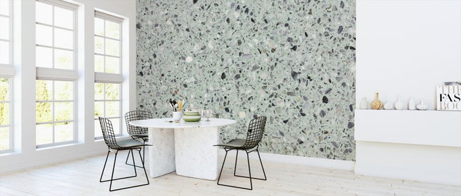 PHOTOWALL / Mint Green Terrazzo (e314469)