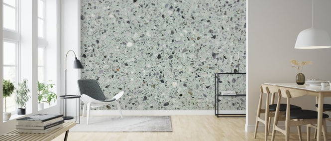 PHOTOWALL / Mint Green Terrazzo (e314469)
