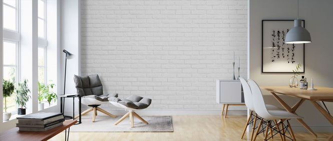 PHOTOWALL / White Brick Wall (e315644)