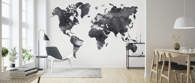 PHOTOWALL / Black Ink Map (e315862)