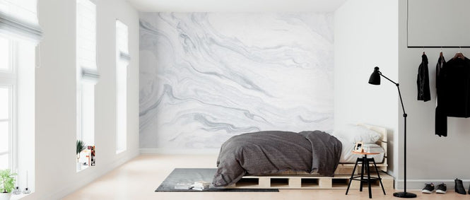 PHOTOWALL / Suminagashi Marbling - Shiro (e315559)