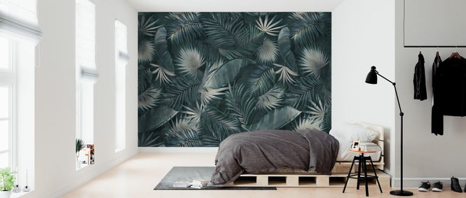 PHOTOWALL / Tropical Leaves - Green (e317154)