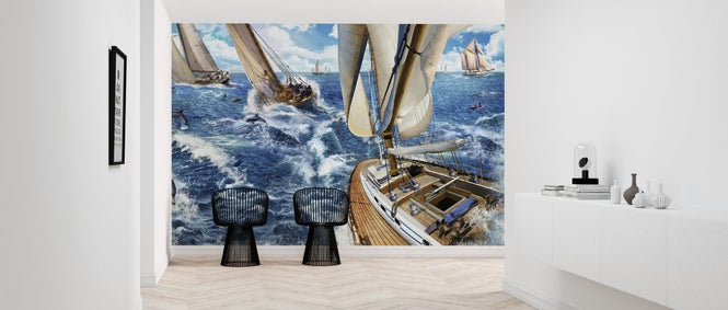 PHOTOWALL / Sailing with Dolphins (e317157)
